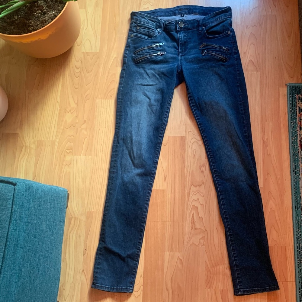 Kut from the Kloth Zipper Skinny Jeans